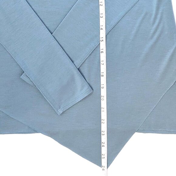 Lululemon | Tencel Sweetest Day Long Sleeve Tee " Blue Cast" Lounge | Size 8* - Picture 9 of 9
